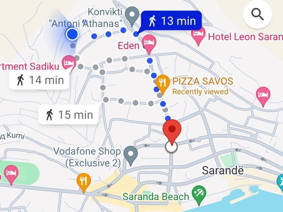 Shehu'S House Villa Saranda Dış mekan fotoğraf